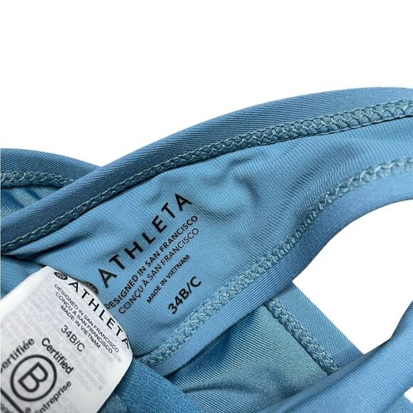 ATHLETA Blue Women's Swim Top - Picture 8 of 8